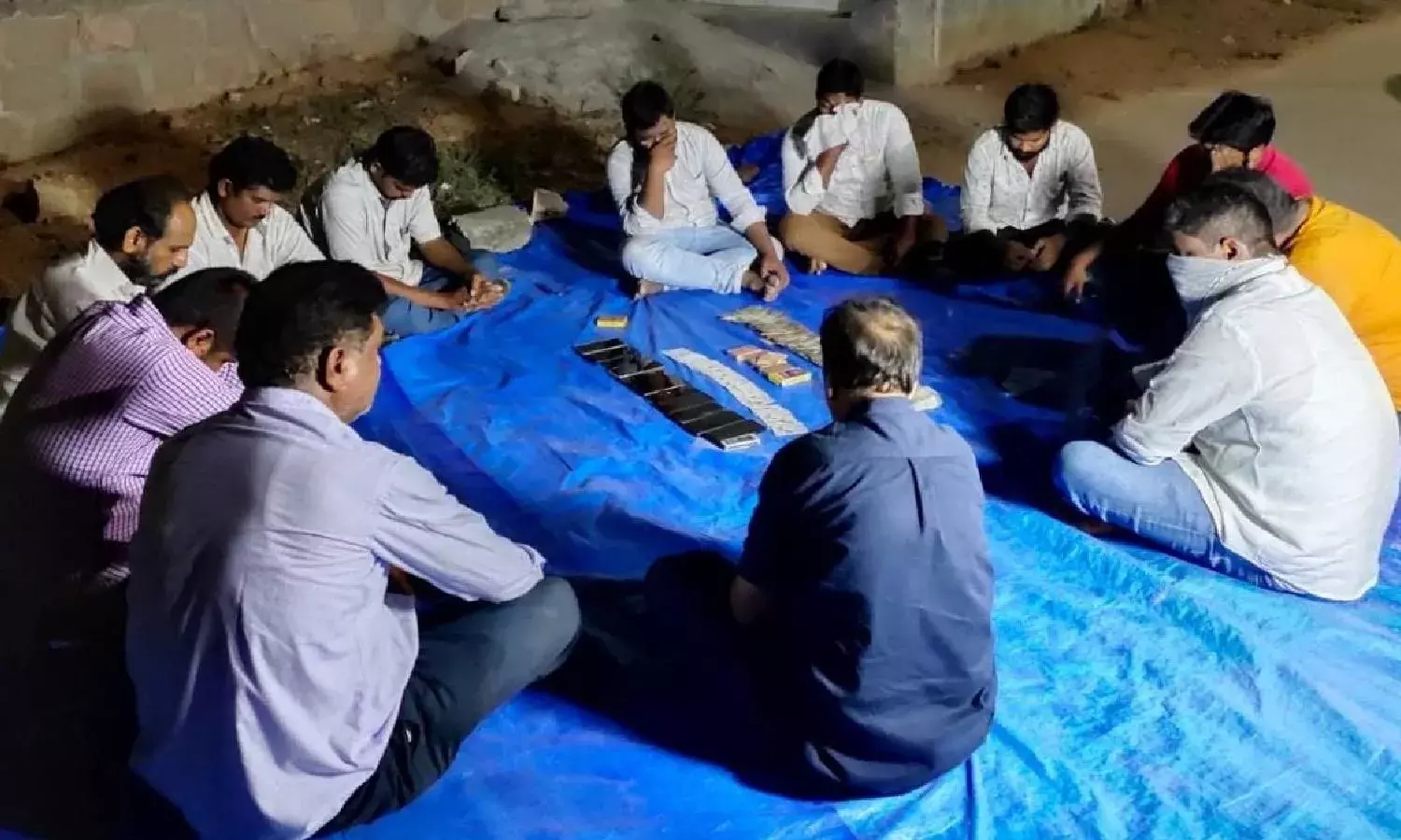 Gambling racket busted in Ghatkesar; 12 arrested