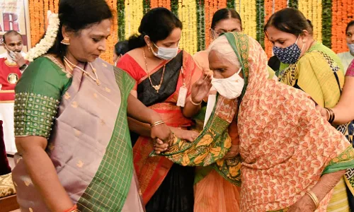 From PhD student to school teacher, women air their grievances at TS Guvs Mahila Darbar