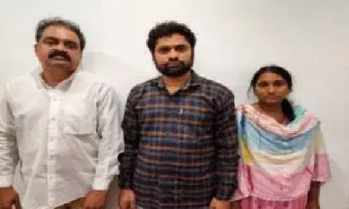 3 persons who cheated people to the tune of Rs. 8 cr held in Ghatkesar