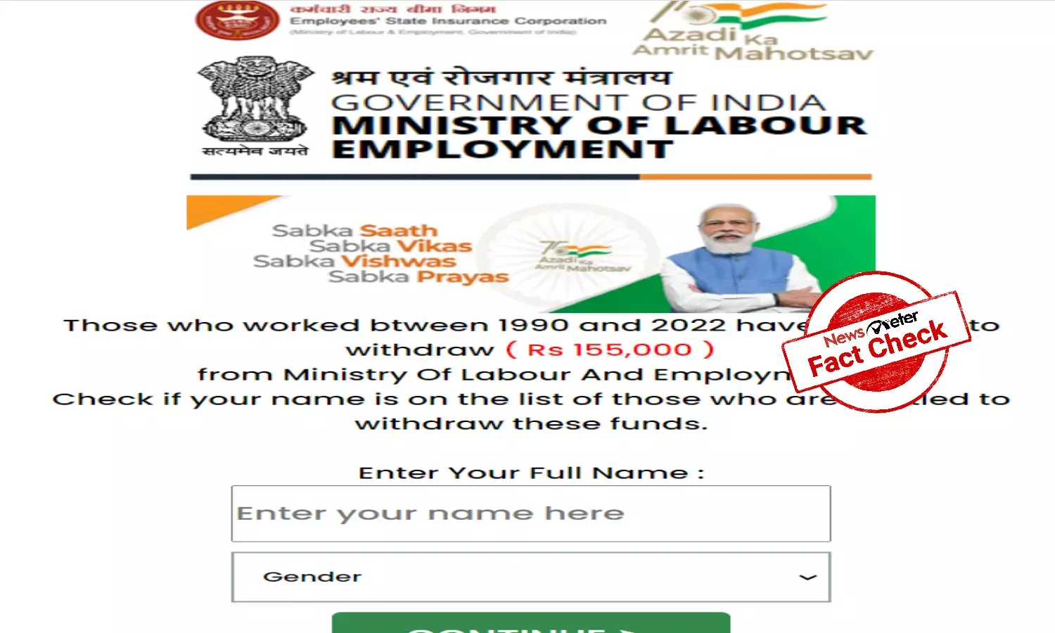 Beware! Labour ministry has not announced financial assistance scheme for workers