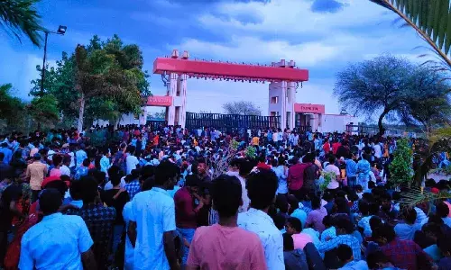 RGUKT protests: Admin issues outpasses to douse agitation; students unfazed