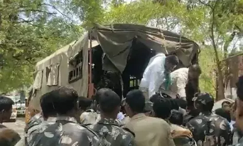 Adilabad jowar farmers protest against govt delay in procurement; collector seeks 3 days