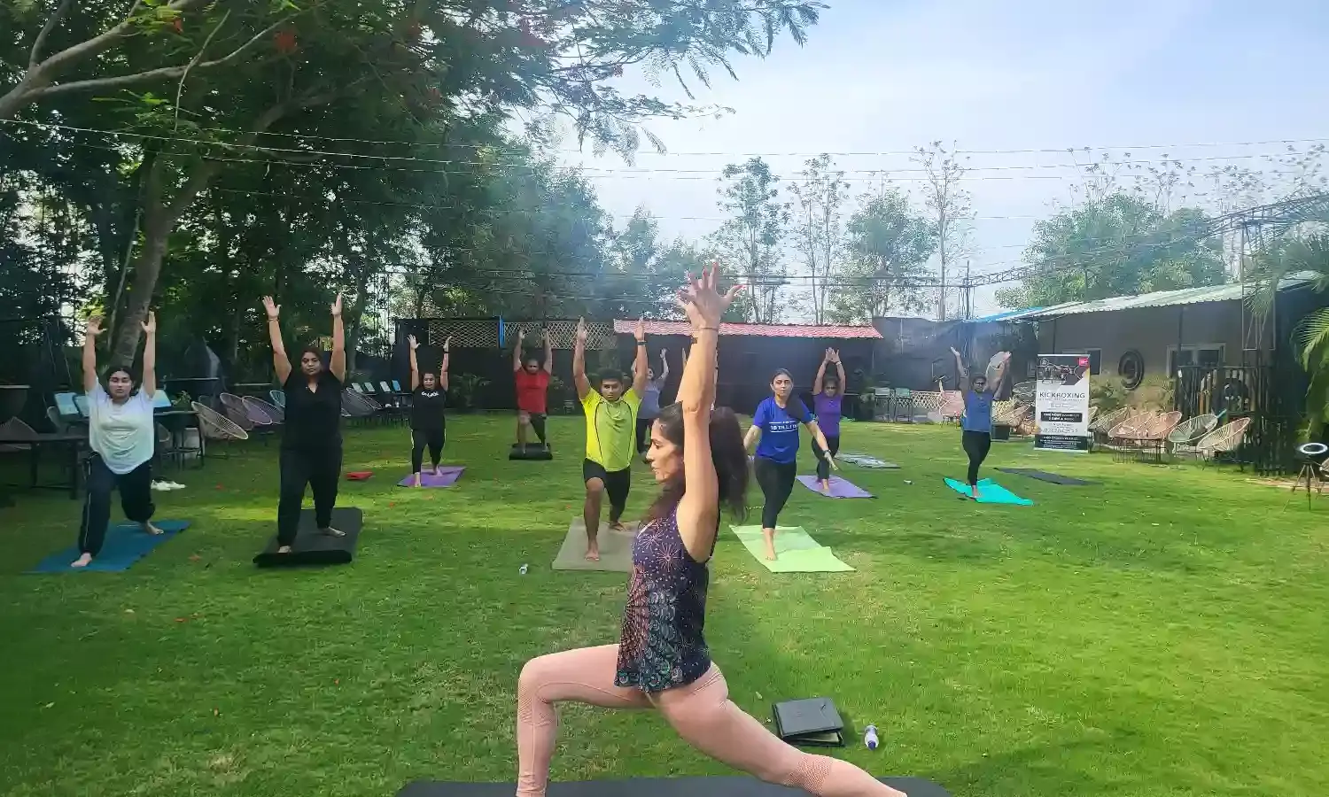 Connecting body, mind, & soul: Team Enigma celebrates International Day of Yoga