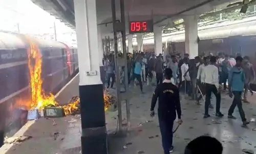 Secunderabad Railway Station violence: GRP identify 56 accused; arrest 45