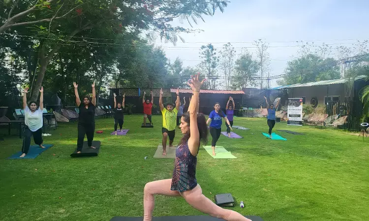 Connecting body, mind, & soul: Team Enigma celebrates International Day of Yoga