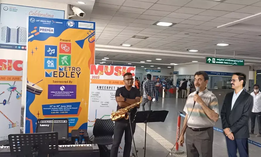 World Music Day: L&TMRHL launches Metro Medley to bust stress, elevate mood
