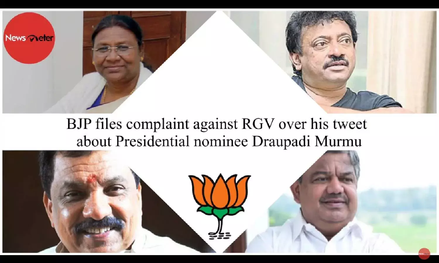 BJP files complaint against RGV over his tweet about Presidential nominee Draupadi Murmu