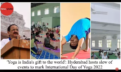 Hyderabad hosts slew of events to mark International Day of Yoga 2022