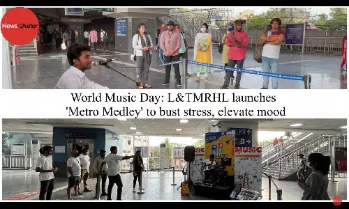 World Music Day: L&TMRHL launches Metro Medley to bust stress, elevate mood