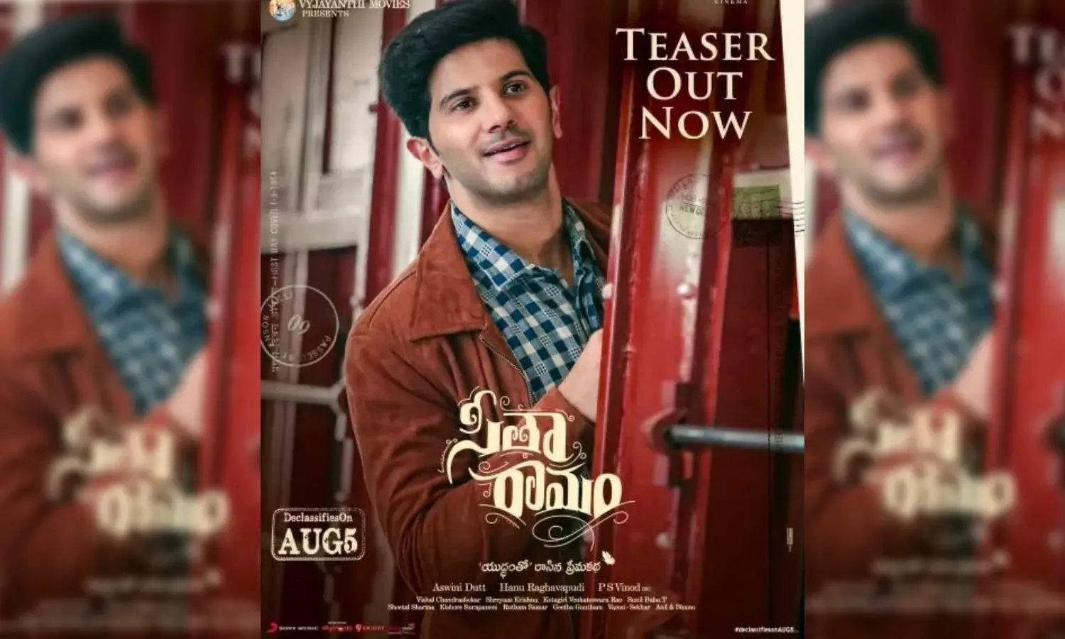 Sita Ramam teaser: Dulquer Salman, Mrunal Thakur charm audiences in this enchanting love story