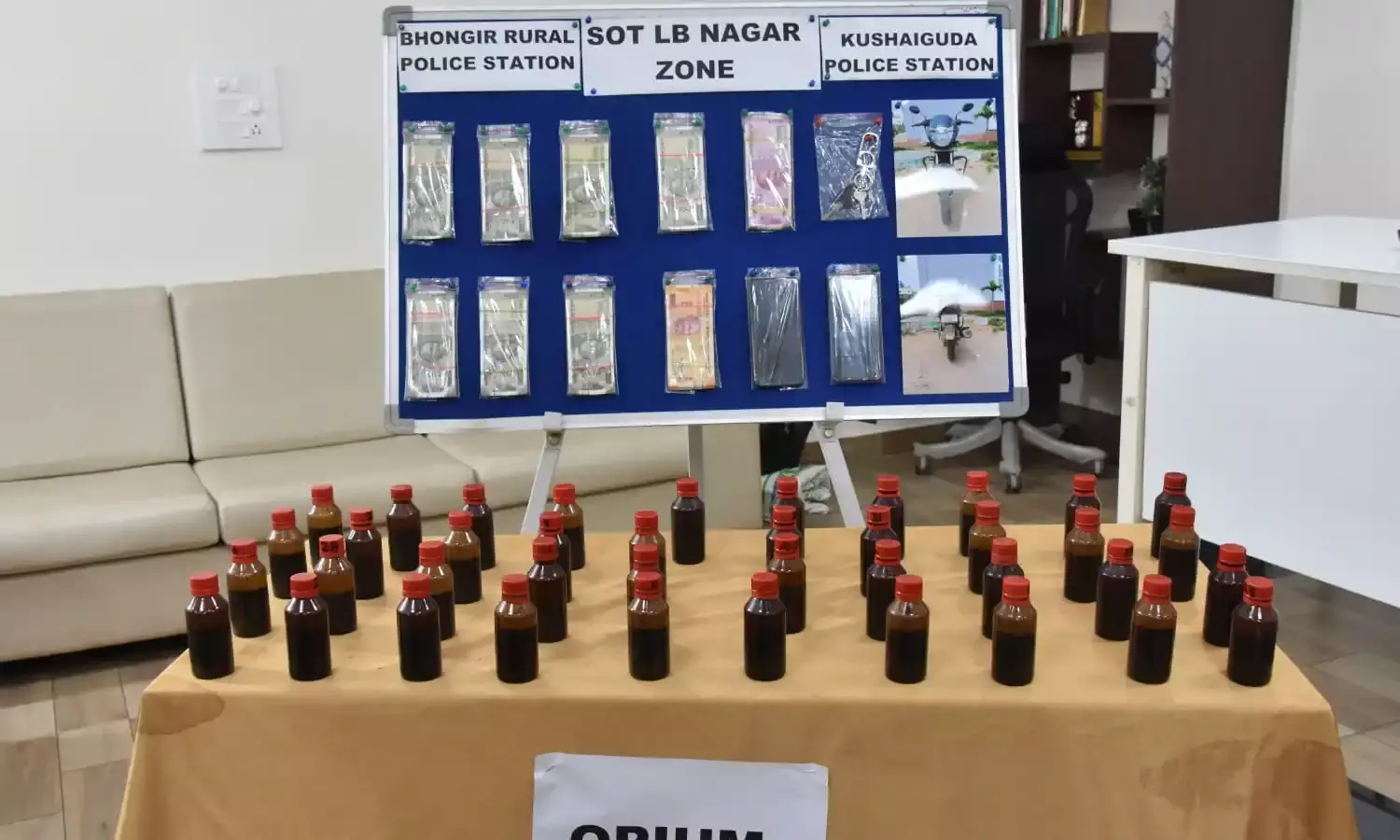 Rajasthan man arrested with 4 kg opium in Kushaiguda