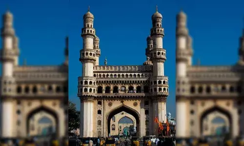 Security tightened at Charminar for Yogi Adityanaths visit