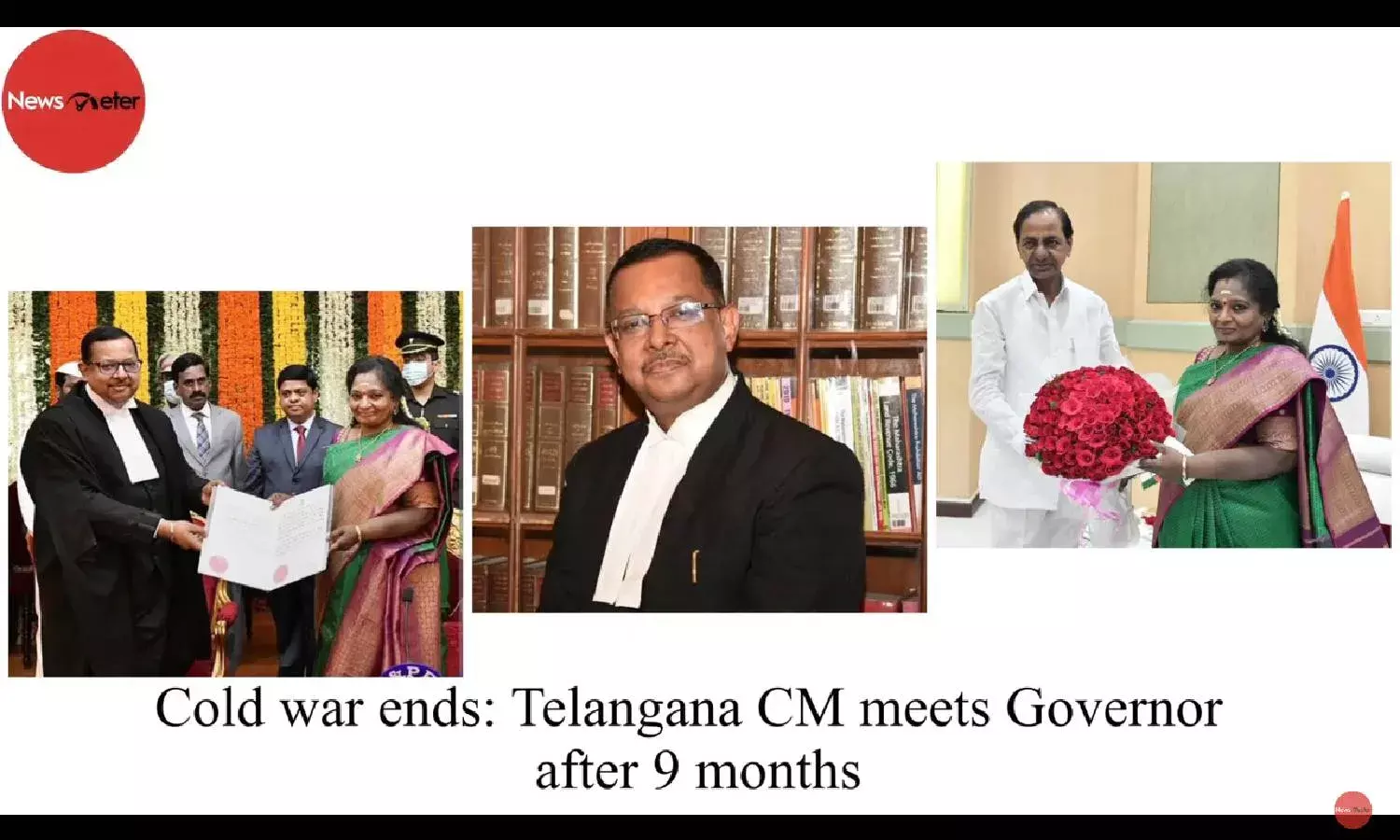 Cold war ends: Telangana CM meets governor after 9 months