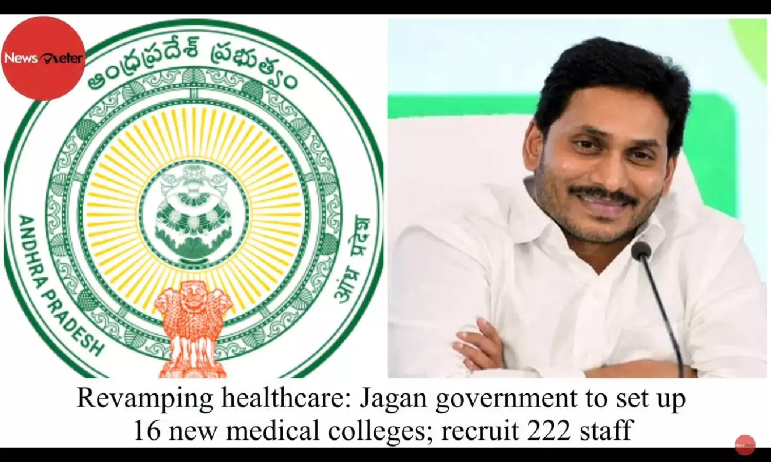 Revamping healthcare: Jagan government to set up 16 new medical colleges; recruit 222 staff