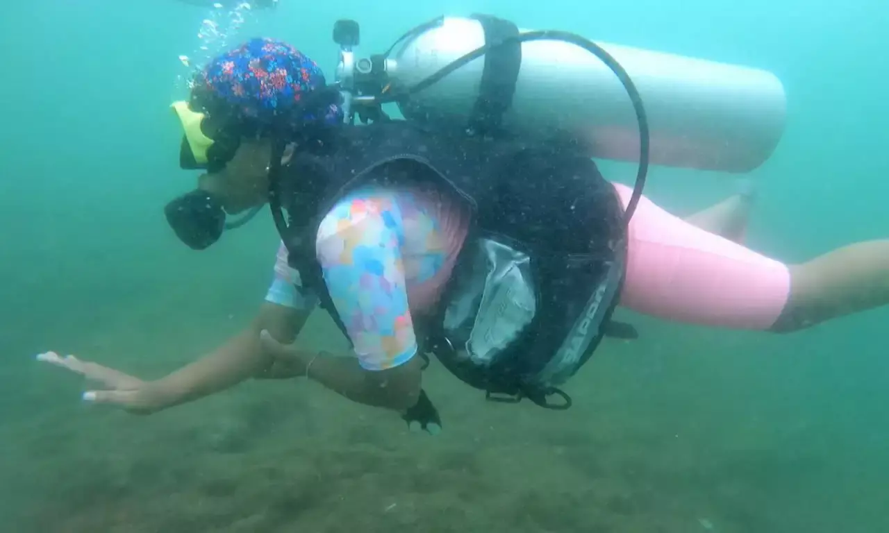 Underwater birthday: 10YO Debopriya Saha is worlds youngest junior advanced open water scuba diver