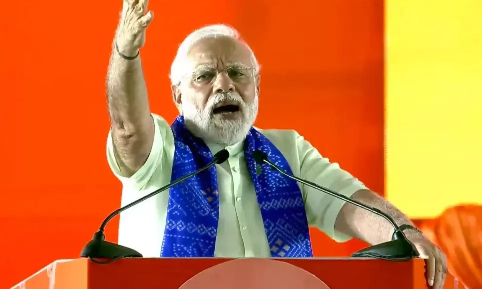 Modi offers Vikas mandate to Telangana, promises development