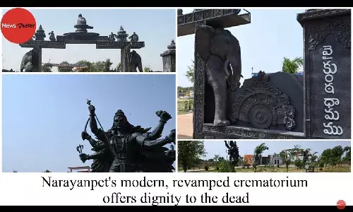 Narayanpets modern, revamped crematorium offers dignity to the dead