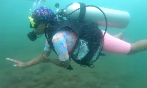 Underwater birthday: 10YO Debopriya Saha is worlds youngest junior advanced open water scuba diver