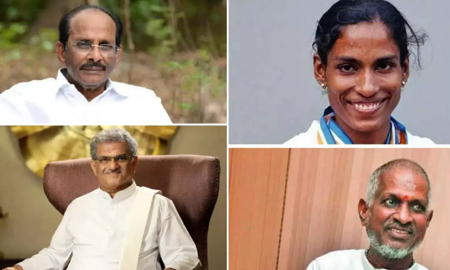 Ilaiyaraaja, PT Usha,  Veerendra Heggade,  Vijayendra Prasad nominated to RS; PM congratulates