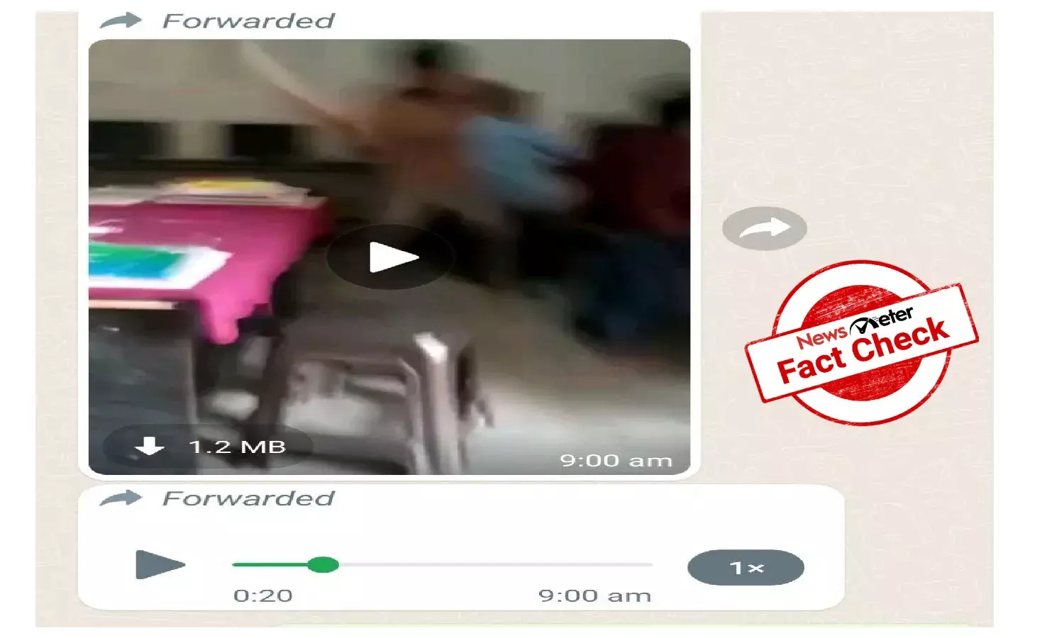 Video of teacher beating up 5YO is from Bihar, not Telangana