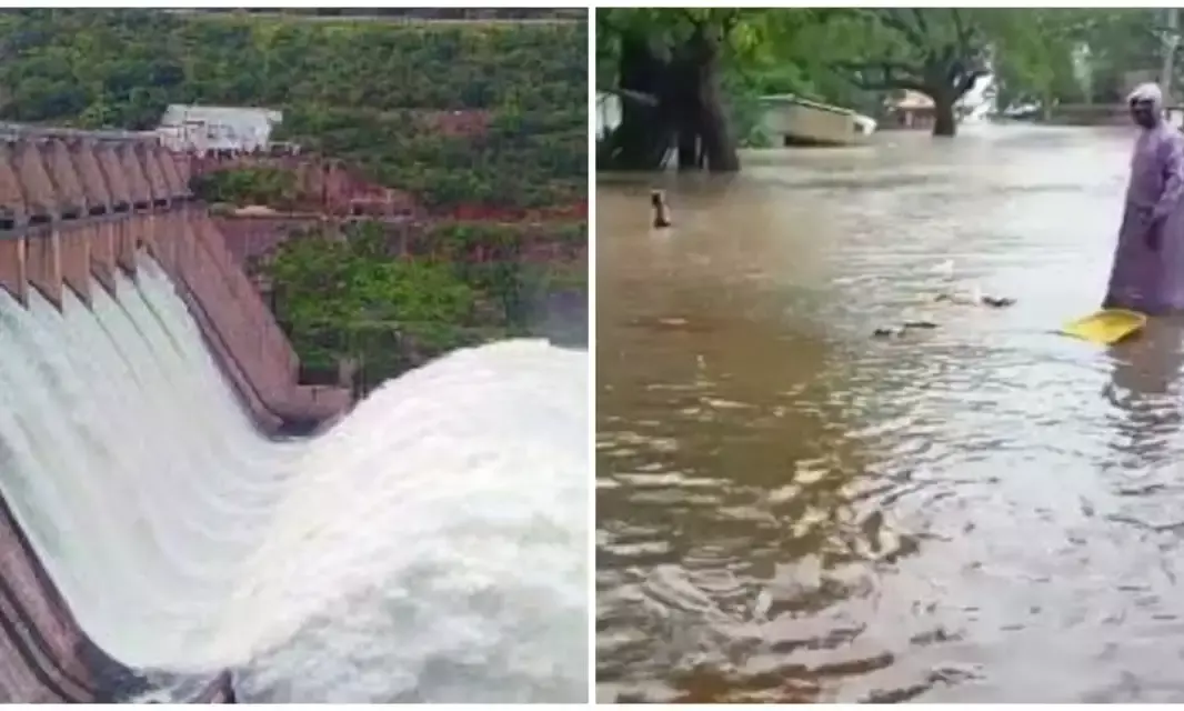 Godavari floods: Dams, water bodies in TS brimming