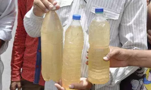 Muddy drinking water reaches Hyd homes following rains