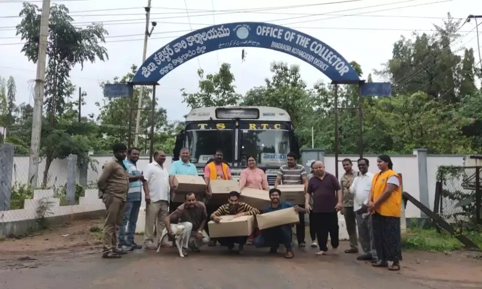 Being Human: NGOs join hands to provide succor to flood-hit people of Telangana