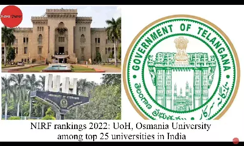 NIRF rankings 2022: UoH, Osmania University among top 25 universities in India
