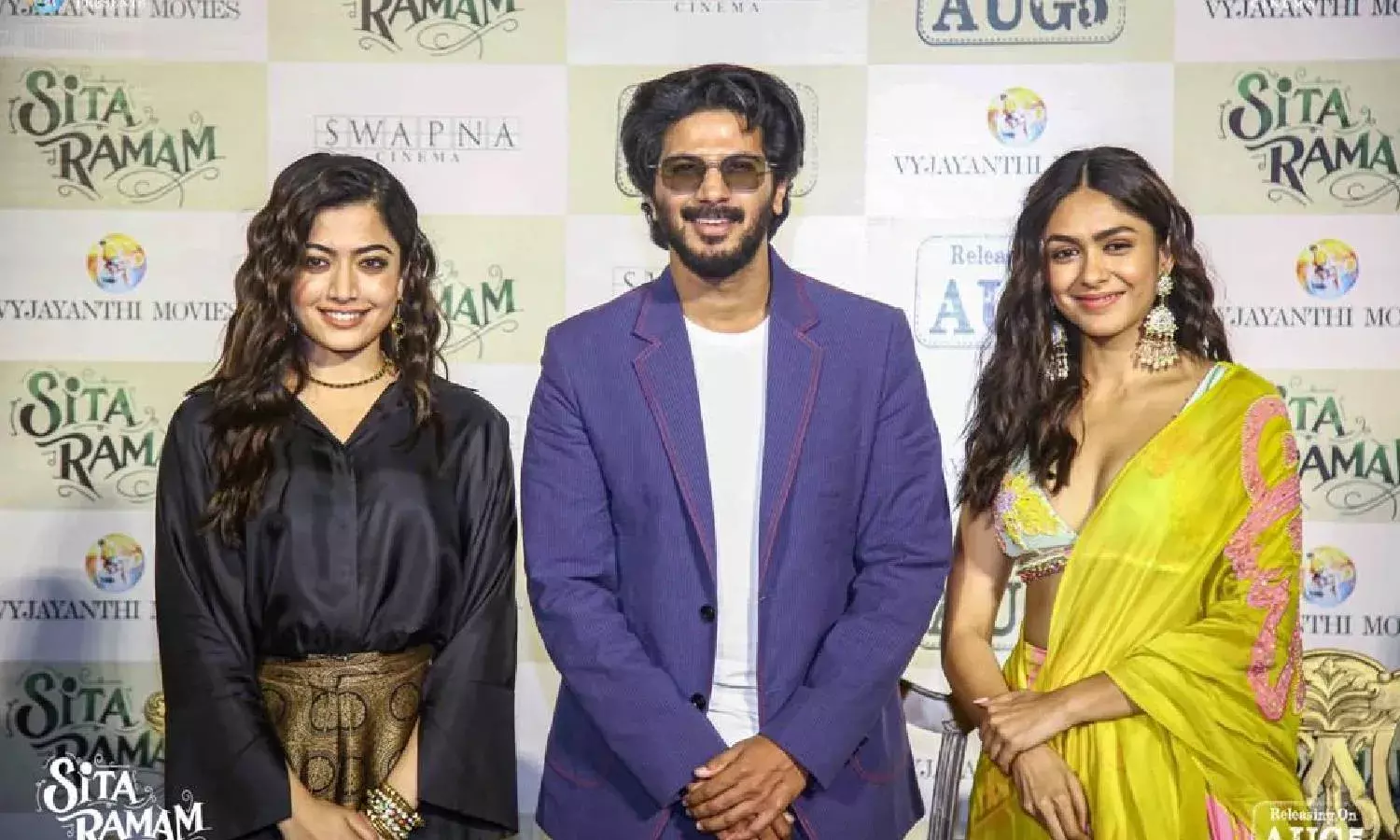 Watch: Dulquer Salmaan, Rashmika Mandanna are here to narrate Ram and Sitas untold story