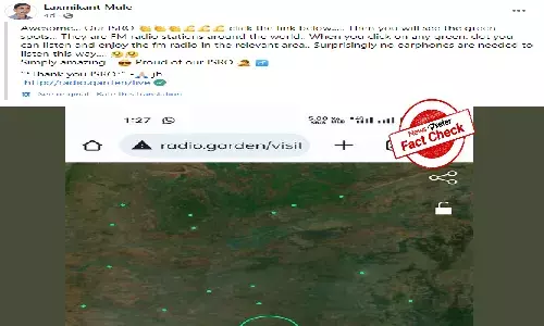 ISRO has not developed `Radio Garden, viral claims are false