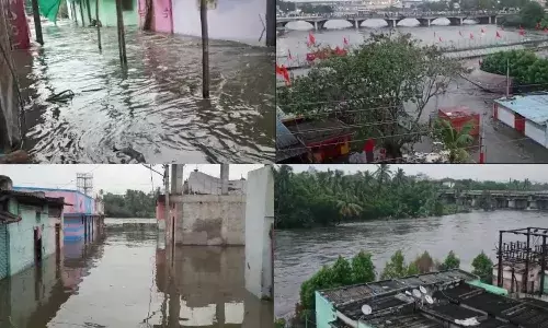 Water level in Musi rises; Moosarambagh bridge submerges, nearby houses inundated