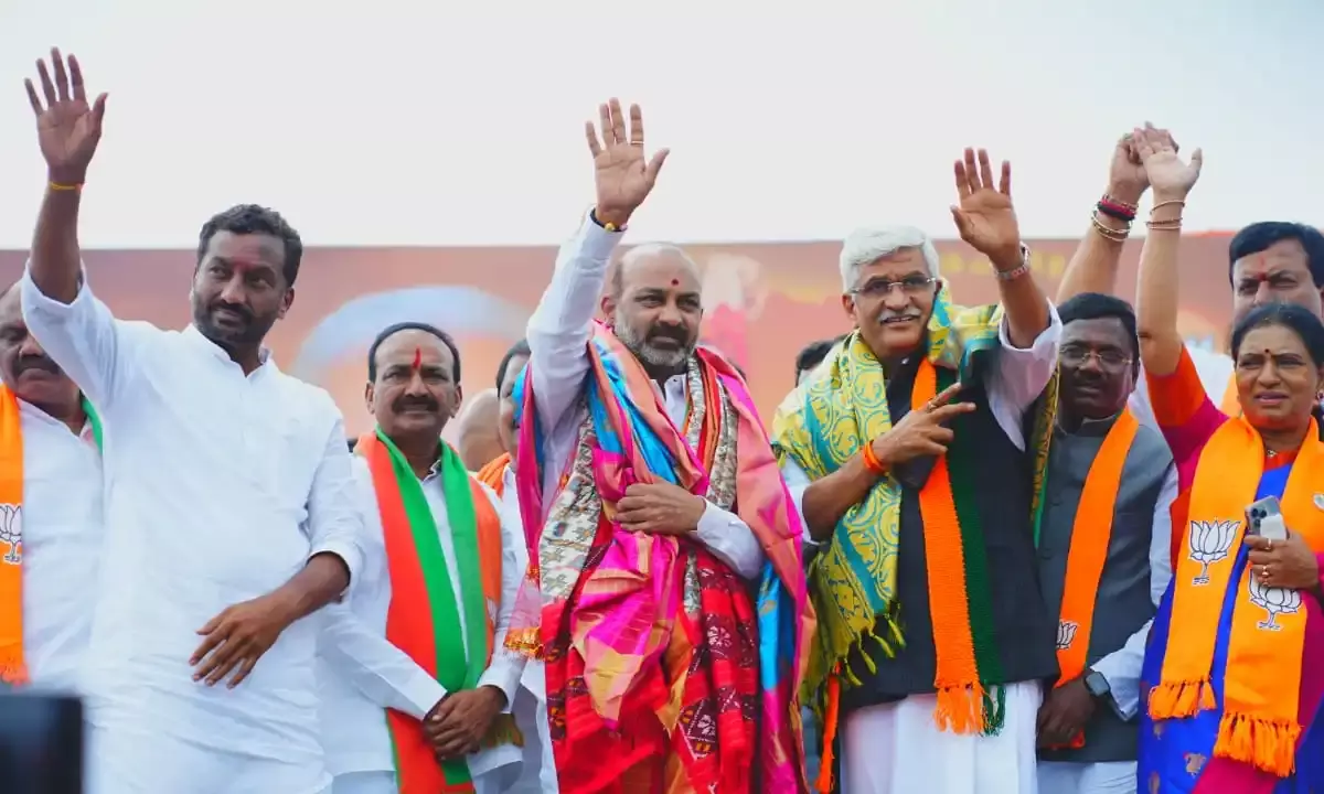 5 districts in 24 days: Bandi Sanjay launches 3rd phase of Praja Sangrama Yatra