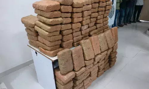 Shamirpet police seize 350 kg ganja, arrest 6 drug peddlers