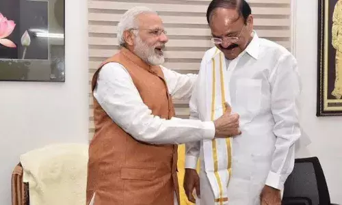 I see the maturity of democracy in your standards: Modi bids farewell to Venkaiah Naidu
