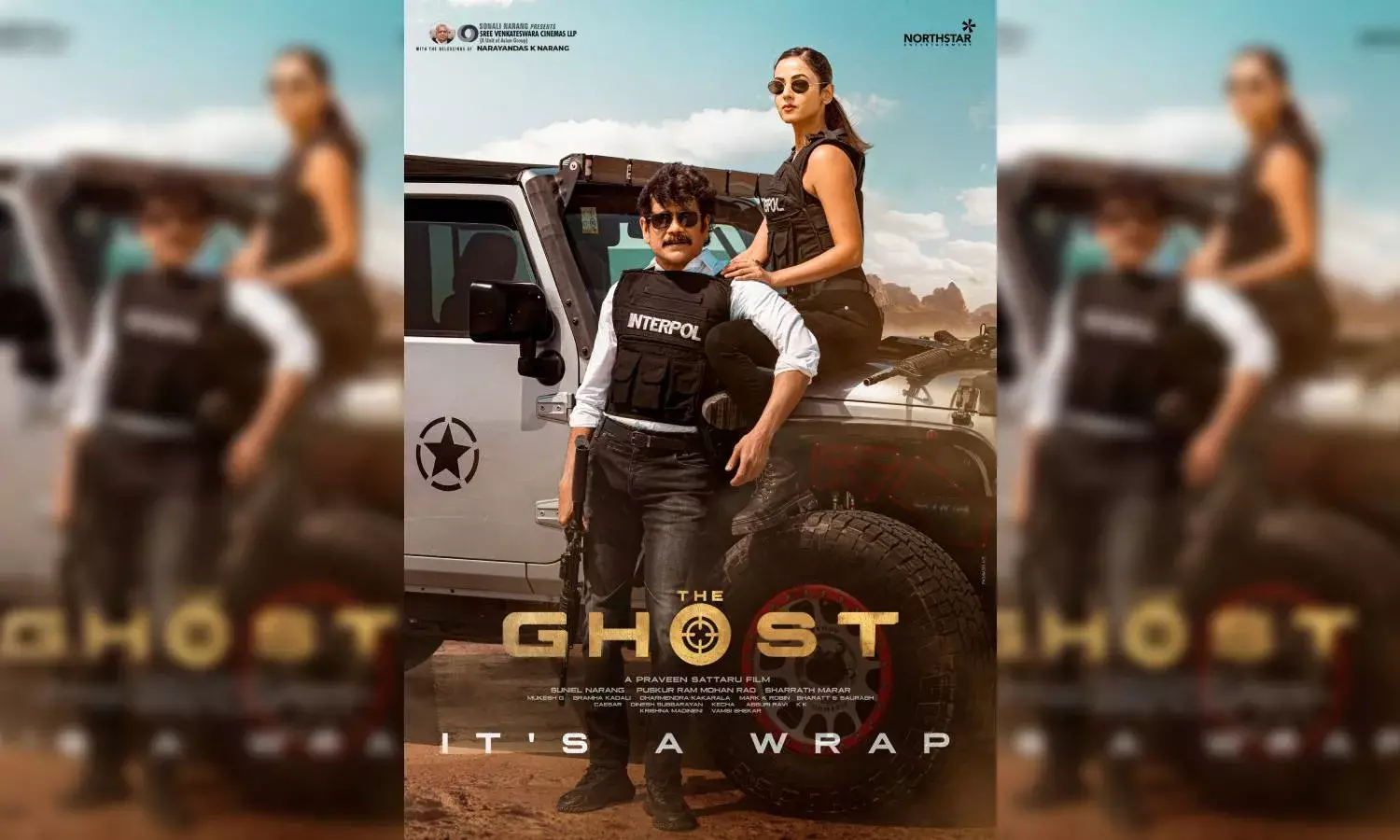 Nagarjuna Akkineni wraps up shooting for Praveen Sattarus The Ghost