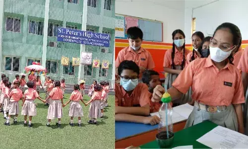 No books, no bag: Learning still continues at Bowenpallys St. Peters School on bagless day