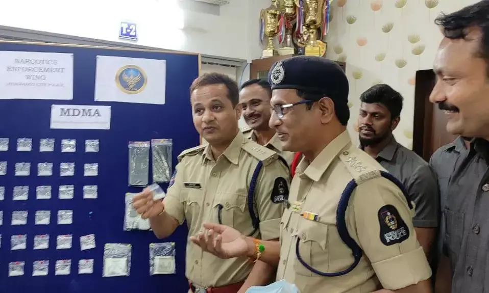 Nigerian man who sold drugs to 108 customers in Hyderabad, caught with 30 gms MDMA