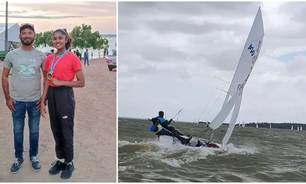 Meet Alekya Condoo, 16YO Hyderabadi girl who won gold in 420 class Sailing Competition