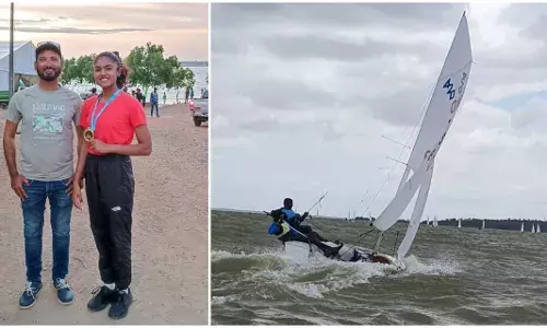 Meet Alekya Condoo, 16YO Hyderabadi girl who won gold in 420 class Sailing Competition
