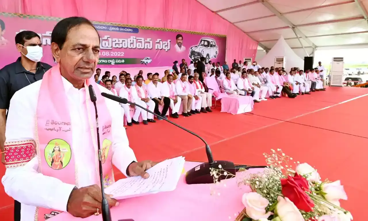 Will continue welfare schemes till my last breath: KCR at Munugode