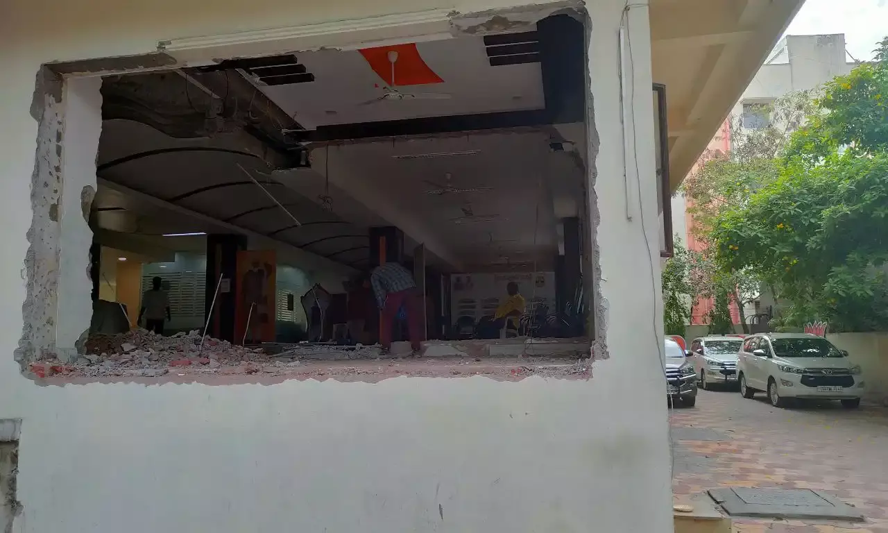 TS BJP renovates its Nampally head office over bad vastu