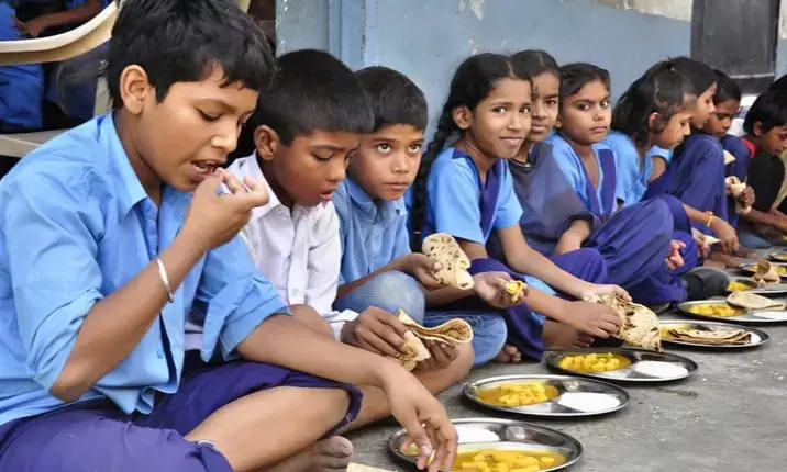Hyd firm providing free breakfast to TS school students, renovating classrooms