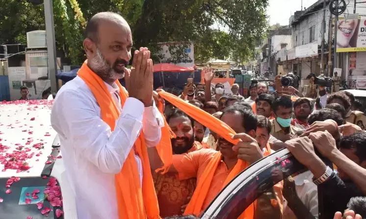 Bandi Sanjay Padayatra: Telangana HC adjourns petition to 25th August