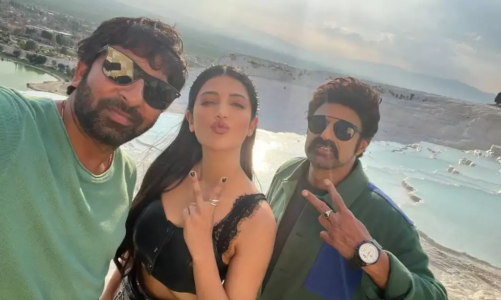Nandamuri Balakrishna & Shruthi Hassan begin shooting for #NBK107 in Istanbul