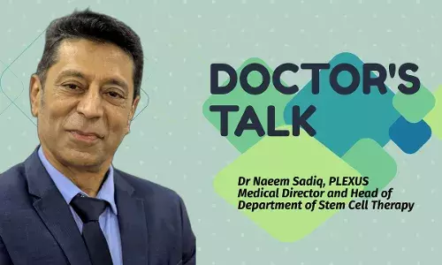 Dr. Naeem Sadiq brings hope to those suffering from degenerative diseases