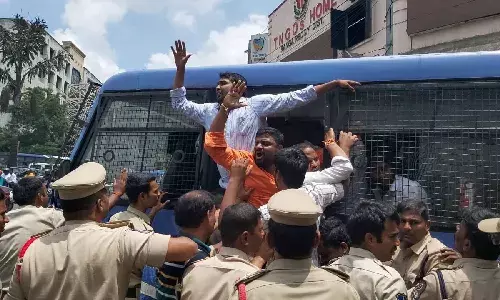 Engineering fee hike protest: 50 students detained, later released