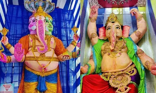 Ganesh Chaturthi 2022: AP organisers go all out, build tallest idol in Telugu states