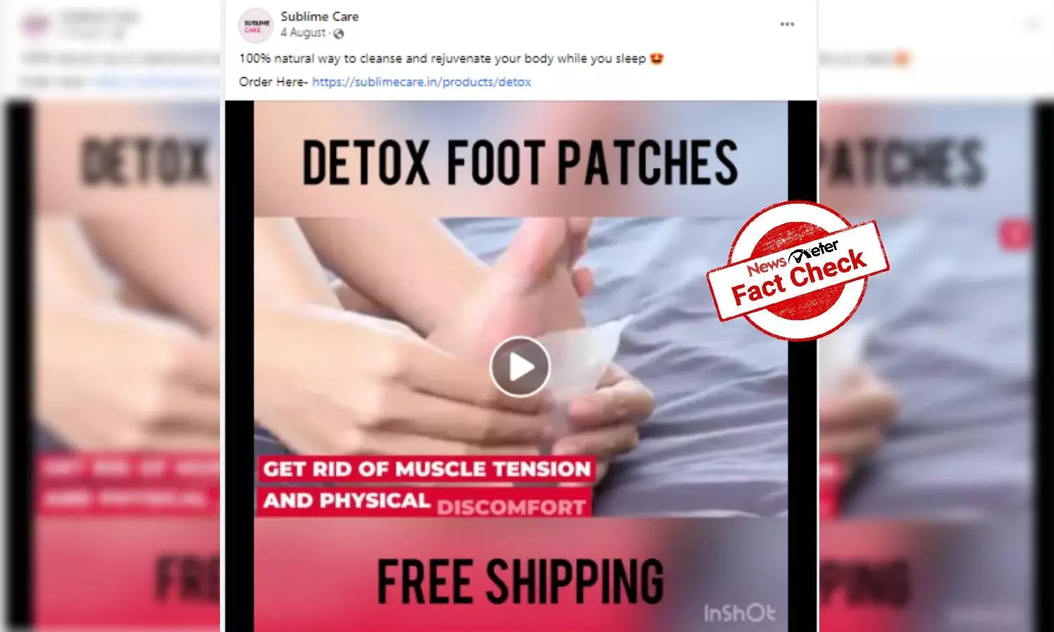 Caution! Miracle foot pads do not detoxify body while sleeping