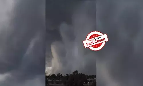 Old timelapse video of Perth cloudburst falsely shared as from Bengaluru