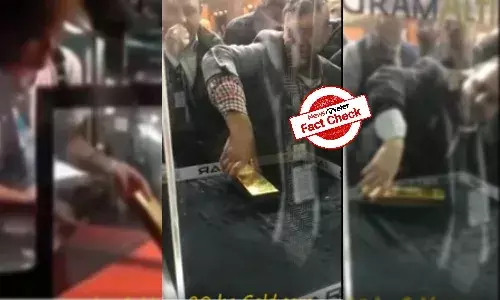 Dubai airport didnt host 20 kg Gold bar challenge, viral claims are fake